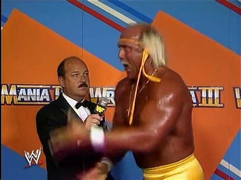 WWF Wrestlemania III - Hulk Hogan Second Interview - video Dailymotion