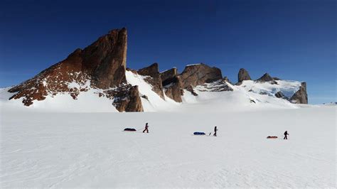 Queen Maud Land, "probably the most fascinating ice and rock landscape ...