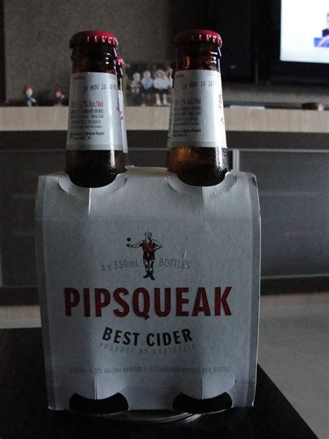 Pipsqueak. Cider. Fremantle, WA, Australia. 5.2% | Cider, Vodka bottle, Champagne taste