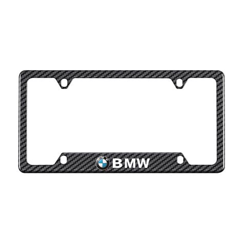 BMW License Plate Frame Fiber Carbon 4 Holes | Order Now