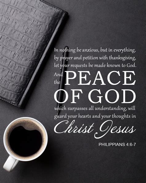 Philippians 4:6-7 - Peace of God | Peace of god, Philippians 4 6 7, Philippians