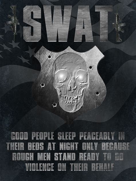 Swat Team “Grunge Metal” Poster | Swat, Police quotes, Law enforcement