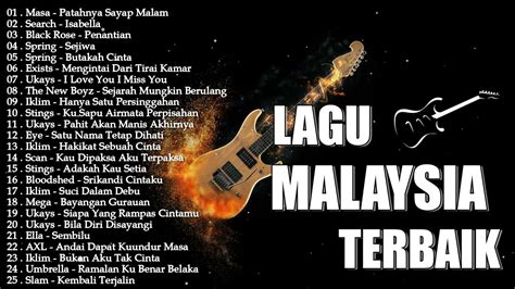 40 Lagu Lama Malaysia Populer - Lagu Slow Rock Malaysia 90an Terbaik - Ukays - XPDC - Ella ...