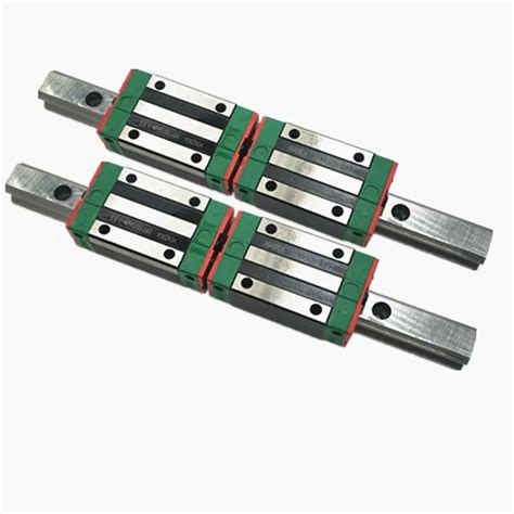 4pcs Linear Guide Rail 25mm Linear Rail GuidesHGR25 4500mm +8 pcs Flange type Block HGW25CC-in ...