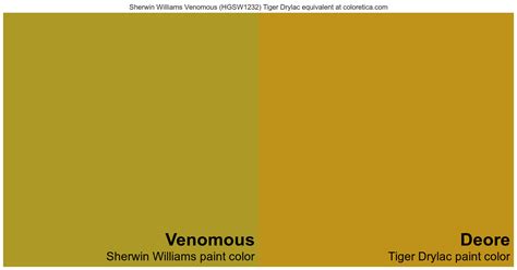 Sherwin Williams Venomous Tiger Drylac equivalent (Deore)