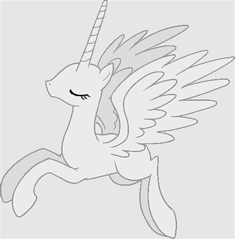 My Little Pony Template Alicorn