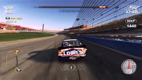 NASCAR The Game 2011 Gameplay from Auto Club Speedway - YouTube