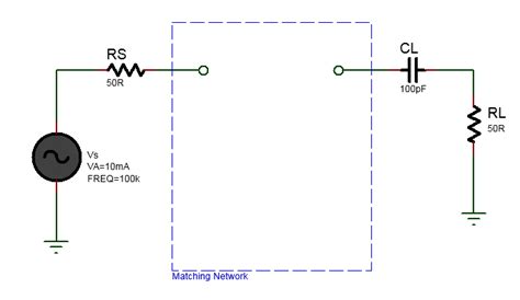 Impedance Matching with parasitic capacitor at the load | ee-diary