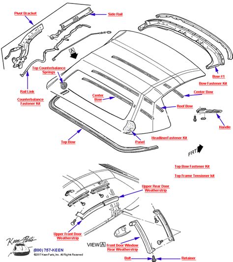 Keen Corvette Parts Diagrams