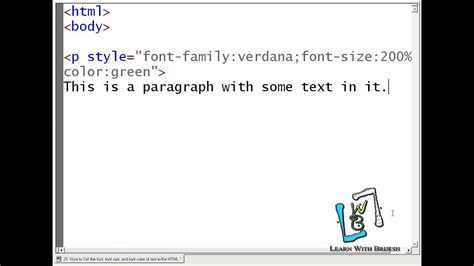 How To Change Color Font And Size Of A Text In Html | My XXX Hot Girl