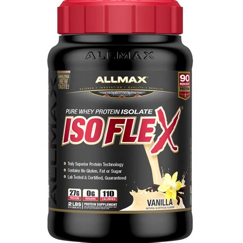 AllMAX Nutrition IsoFlex 2lb - Whey Protein Isolate