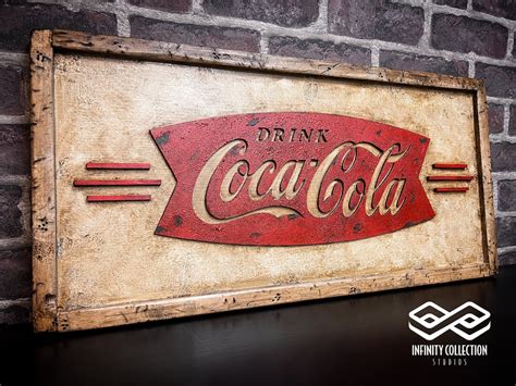 Vintage Coca Cola Sign - Etsy