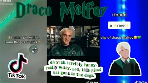 best draco malfoy tiktoks😌 - dracotok / draco malfoy tiktok compilation - YouTube