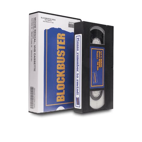 Blockbuster® Mini VHS Cassette Switch Game Case - Retro Fighters