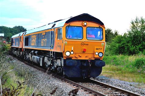 'Along These Tracks' Train Photos Site : Four GBRf Class 66 Diesel Locos Through Wellingborough ...