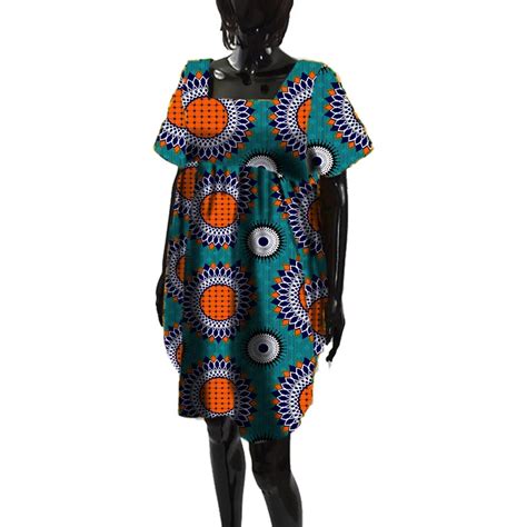 New Design Fashion African Print Women Dresses Custom Made Dashiki ...