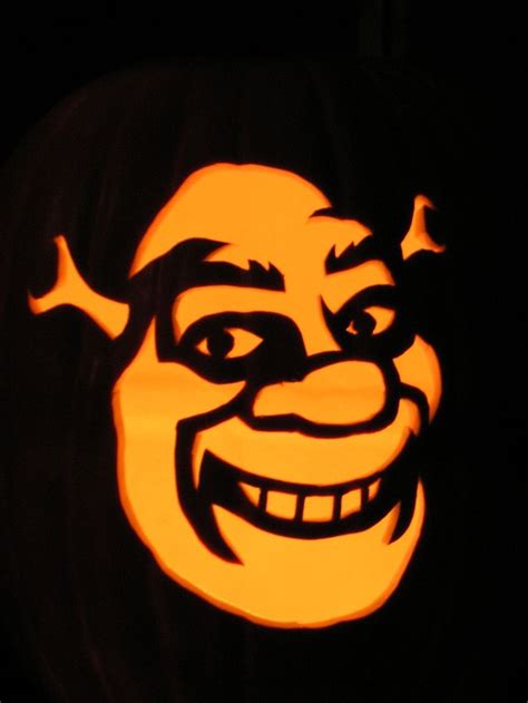 Furniture: Shrek Pumpkin Carving Patterns With Welcome To Flickr Design Ideas | Pumpkin carving ...