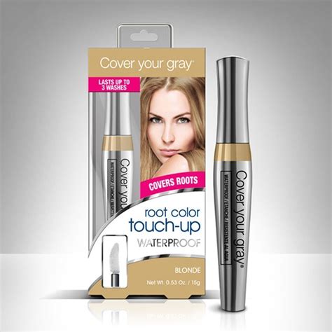 Cover Your Gray Waterproof Root Color Touch up - Blonde / Lt Brown (Pack of 6) *** This is an ...