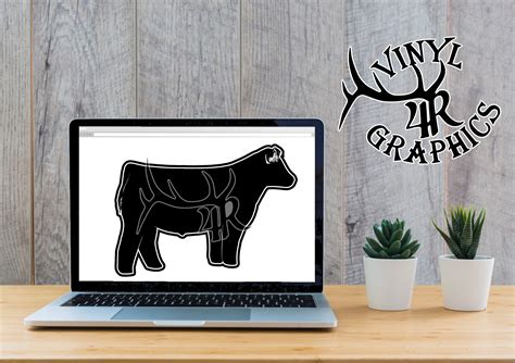 Show Steer Silhouette, show steer clipart 10 free Cliparts | Download ...