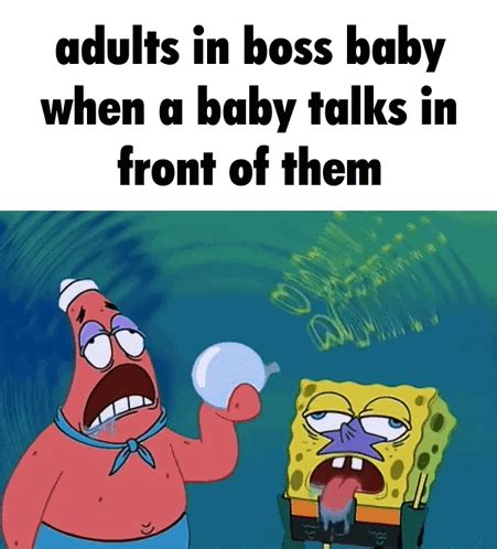 Spongebob Meme Spongebob Boss Baby GIF - Spongebob meme Spongebob boss baby Boss baby spongebob ...