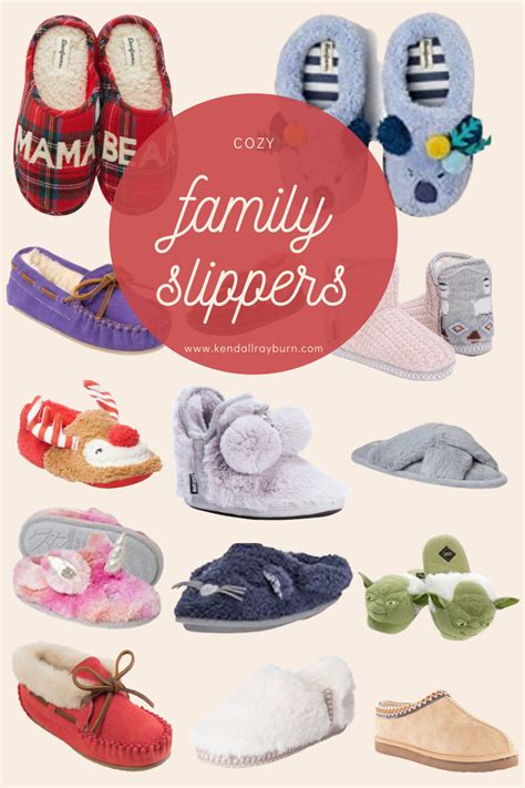 The Best Cozy Family Slippers