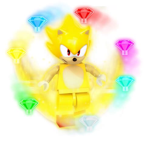 Lego Super Sonic Render by Nibroc-Rock on DeviantArt