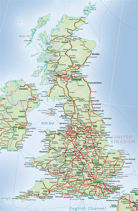 United Kingdom Train Map – ACP Rail