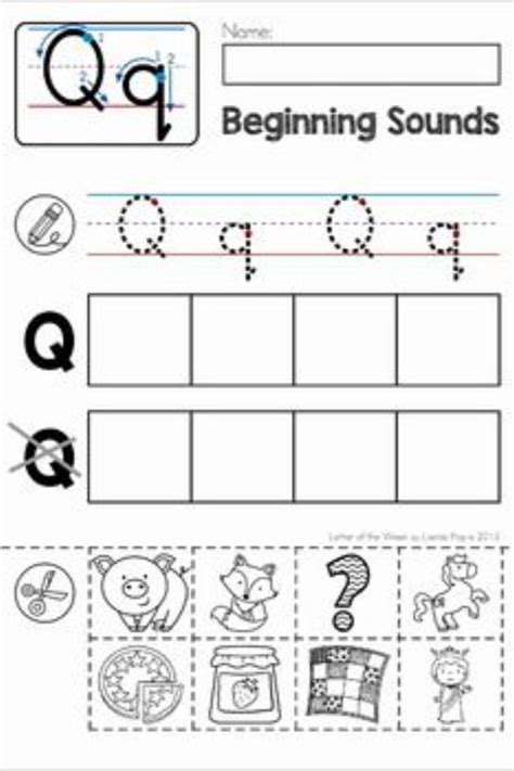 Letter Q Worksheets | Letter q worksheets, Handwriting alphabet, Free ...