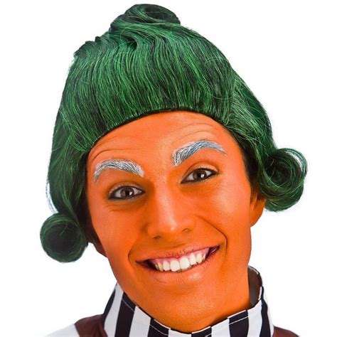 Adult Short Green Umpa Lumpa Factory Worker Oompa Loompa Fancy Dress ...