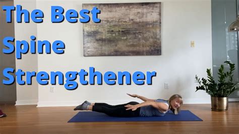 Spine Strengthening Exercise for Osteoporosis - YouTube