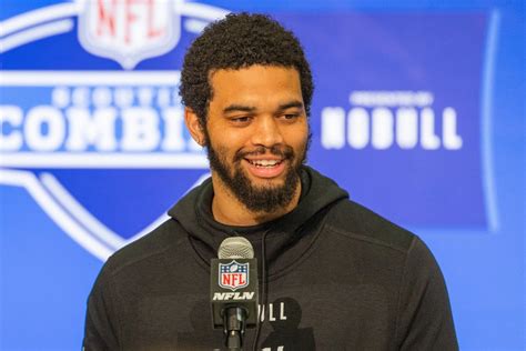 Caleb Williams from the 2024 NFL COmbine - Sports Illustrated Las Vegas Raiders News, Analysis ...