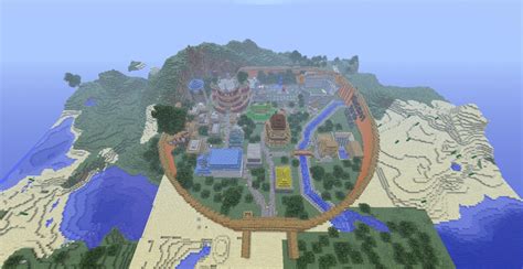 [1.8] Naruto Konoha Map Download | Minecraft Forum