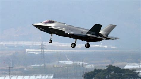 Pentagon stops F-35 deliveries after discovery of engine part made in ...