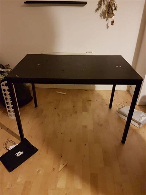 Black Wooden IKEA Kitchen Table | in Leeds, West Yorkshire | Gumtree