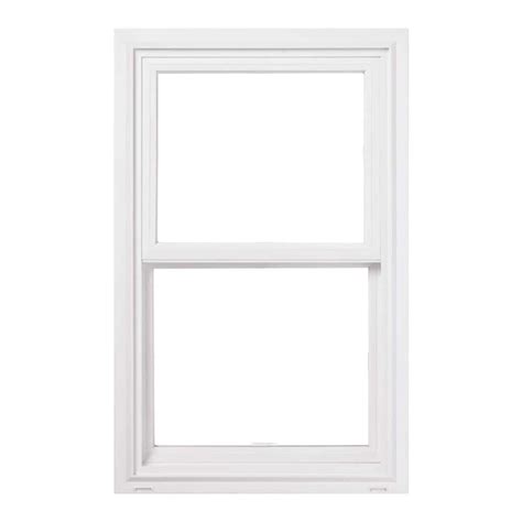 JELD-WEN 24 in. x 48 in. V-2500 Series Double Hung Vinyl Window - White-8A2378 - The Home Depot