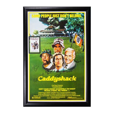 Signed + Framed Poster // Caddyshack - For The Love Of The Game - Touch ...