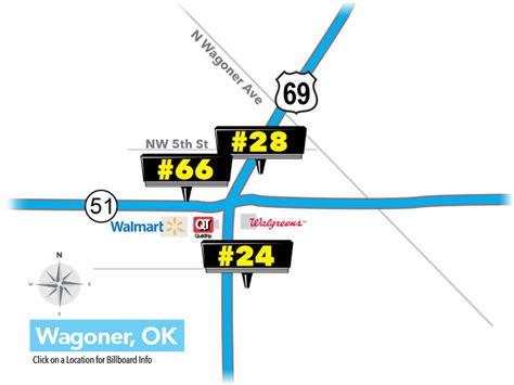 Billboard Locations in Wagoner, Oklahoma – Gordon Outdoor Advertising LLC