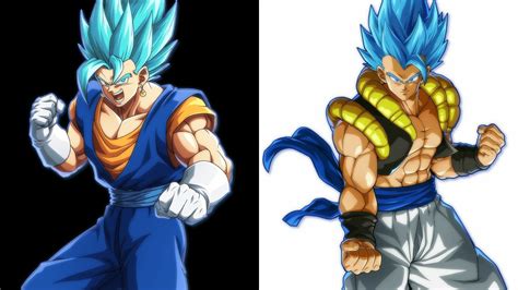 Vegito and Gogeta blue Dragon ball fighterz | Dragon ball super manga ...