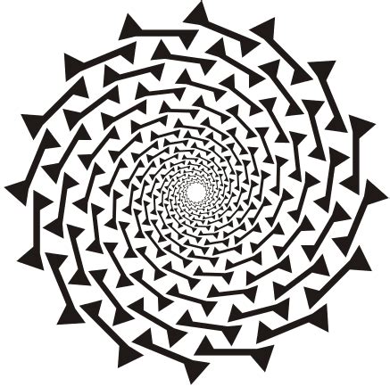 Optical illusions & eyetricks :: Visual distortions :: Illusion of a spiral | Illusions, Optical ...