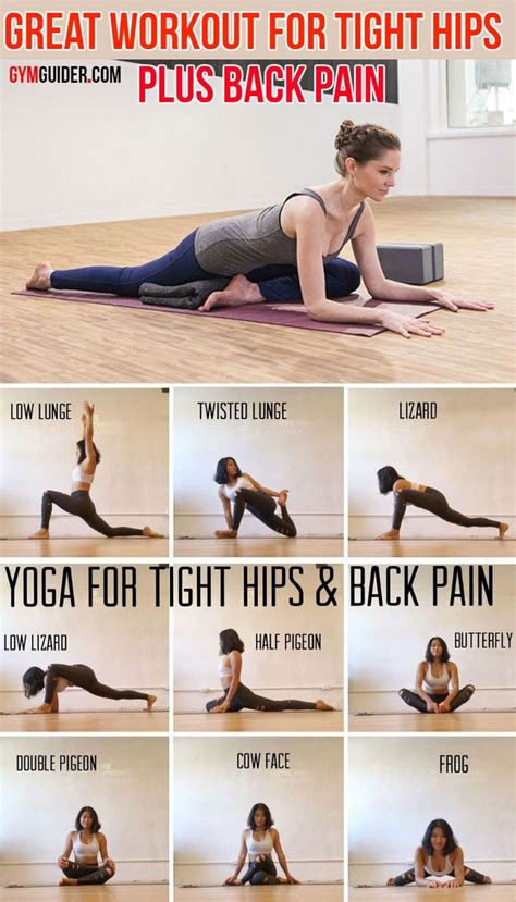 Tight hips can lead to a whole host of issues like lower back pain ...