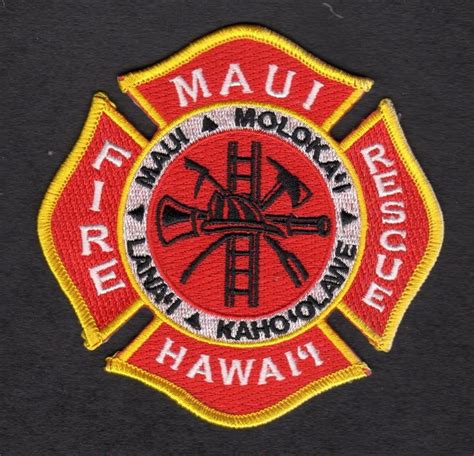 HAWAII - Maui Fire Patch | Patches for sale, Patches, Patch logo