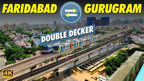 Gurugram - Faridabad New Metro Route | Gurugram - Faridabad Double ...