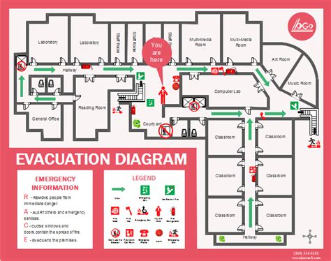 Free Evacuation Plan Template - Template Invitations - Template Invitations