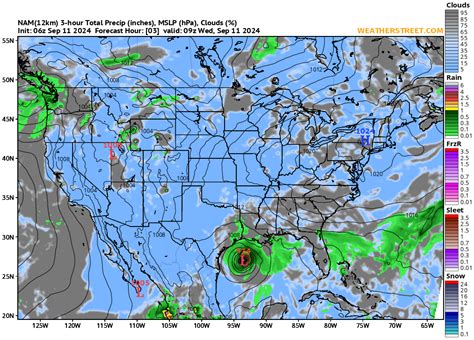 Weather Street: U.S. Weather