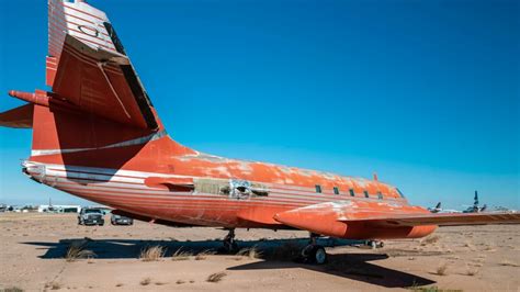 Elvis Presley's Lockheed JetStar, With Velvet Seats, Is Up for Sale