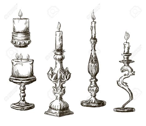 Silver candlesticks clipart 20 free Cliparts | Download images on ...