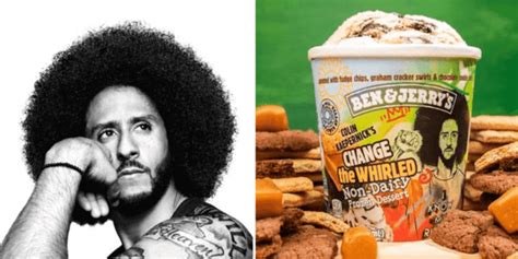 Ben & Jerry's creates Colin Kaepernick-themed vegan ice cream to ...