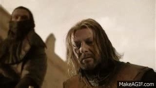 Game Of Thrones-Eddard Stark's Death on Make a GIF