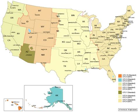 Lincmads 2019 Area Code Map With Time Zones Printable Us Map With Images