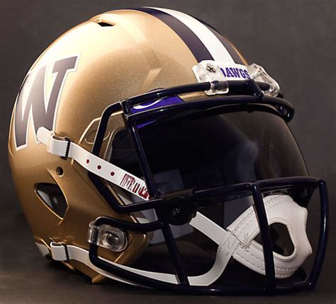 WASHINGTON HUSKIES NCAA Gameday REPLICA Football Helmet w/ OAKLEY Eye Shield | eBay